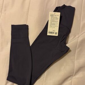 lululemon athletica Align HR Pant 28" in Deep Charcoal